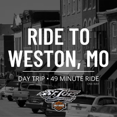 Ride to Weston, MO